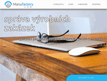 Tablet Screenshot of manufactory-lab.com